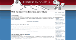 Desktop Screenshot of endlessindonesia.com