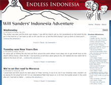 Tablet Screenshot of endlessindonesia.com